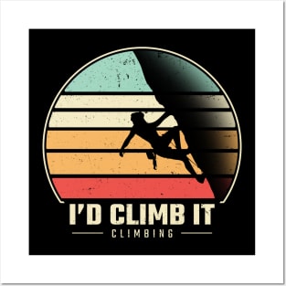 climbing Posters and Art